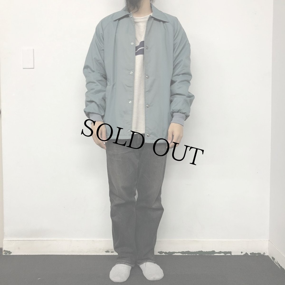 画像4: 80's Sears Fieldmaster USA製 裏ボア ナイロンコーチジャケット M (4)