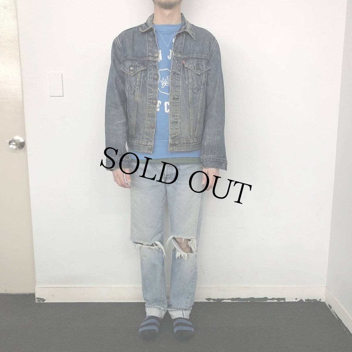 画像2: 70〜80's Levi's 70505-0217 USA製 デニムジャケット (2)