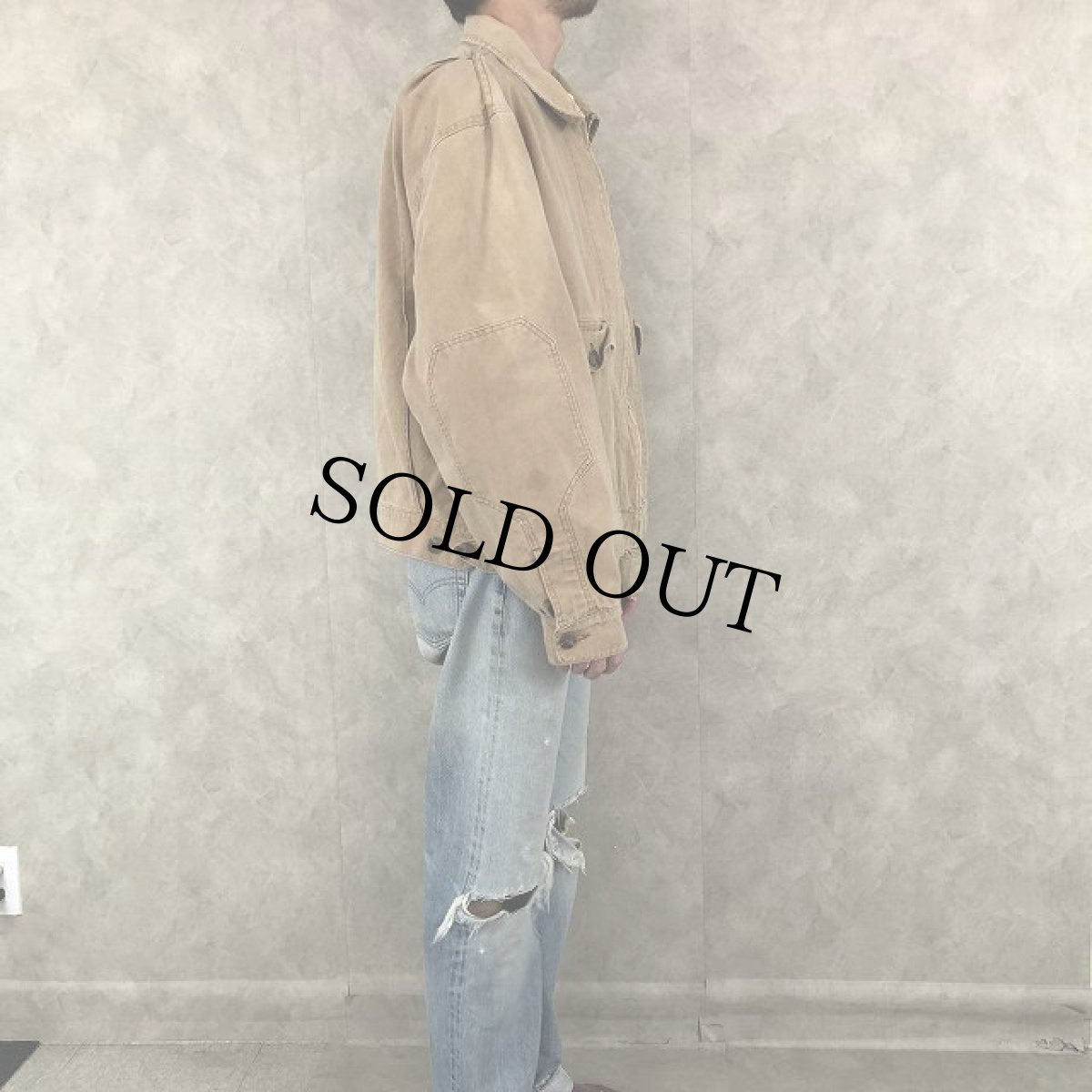 画像3: 90's Dickies コットンダックジャケット XL (3)