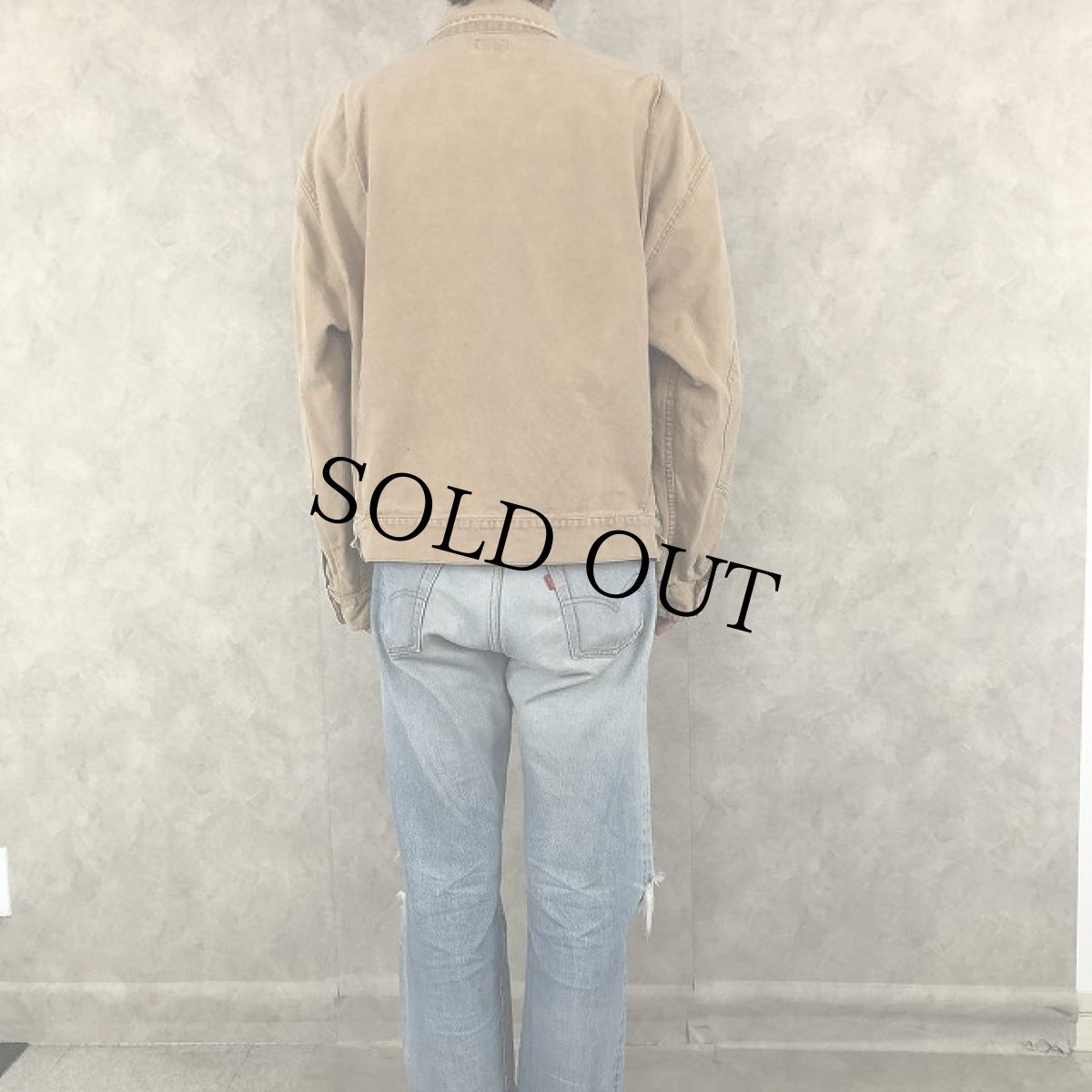 画像4: 90's Dickies コットンダックジャケット XL (4)