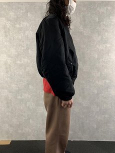 画像3: 90's〜 ALPHA INDUSTRIES,INC. 民間用 MA-1 フライトジャケット XL (3)