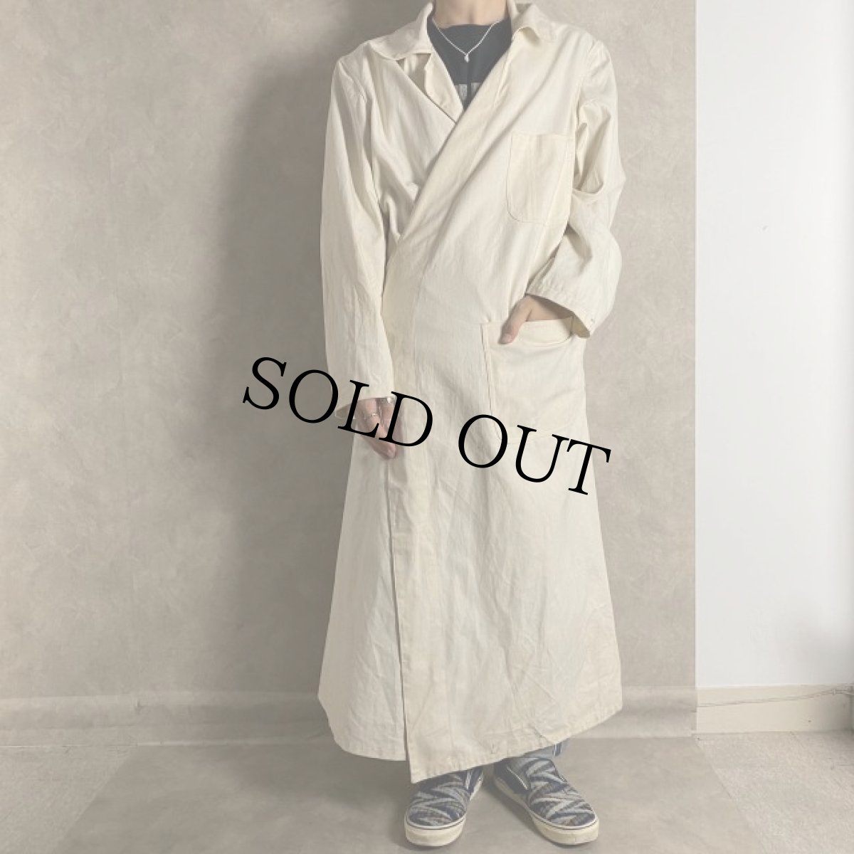 画像5: 50's RCN/RCAF Butcher Long Coat (5)