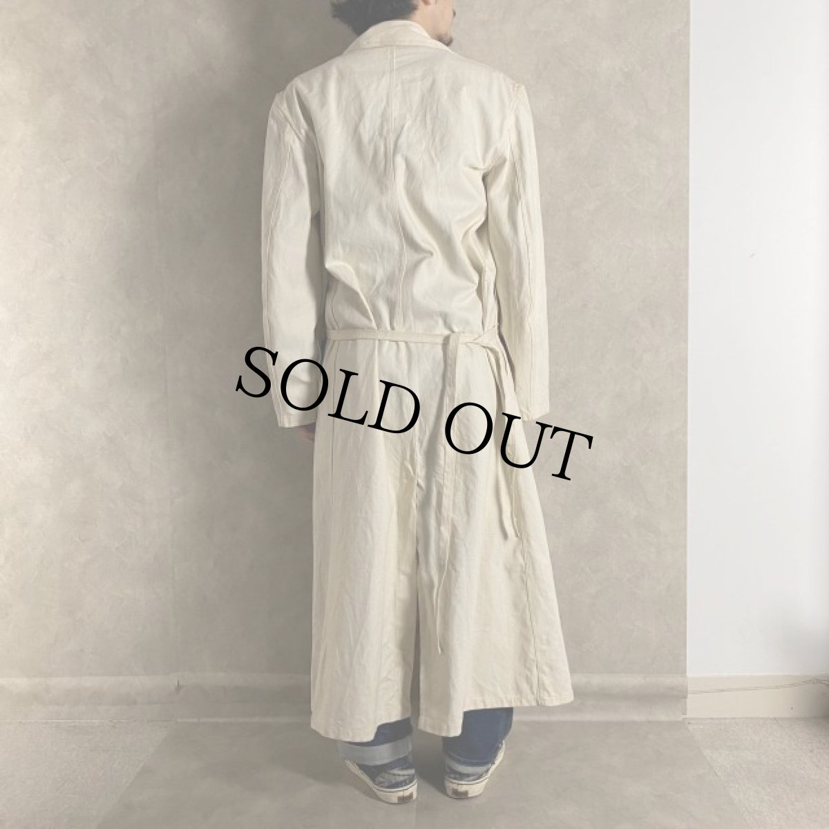 画像7: 50's RCN/RCAF Butcher Long Coat (7)