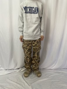 画像2: 90's Champion REVERSE WEAVE USA製 "MICHIGAN" プリントスウェット XXL (2)