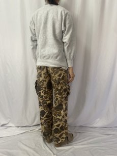 画像4: 90's Champion REVERSE WEAVE USA製 "XAVIER" ナイロンパッチ付き スウェット L (4)