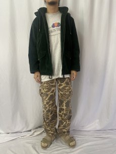 画像2: 90's ST JOHN'S BAY 中綿入り コーデュロイフーデッドコート L (2)