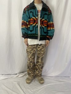 画像2: 80's PENDLETON USA製 "High Grade Western Wear" ネイティブ柄 ウールジャケット XL (2)