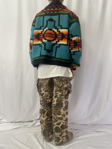 画像4: 80's PENDLETON USA製 "High Grade Western Wear" ネイティブ柄 ウールジャケット XL (4)