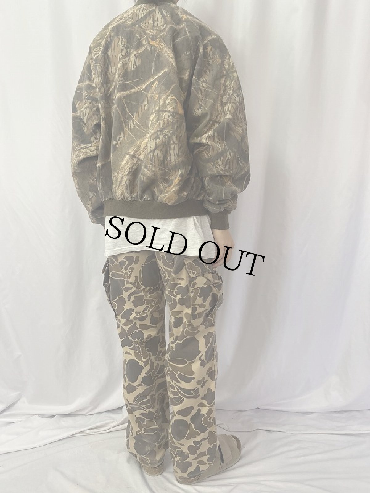 画像4: 90's〜 MOSSY OAK USA製 リアルツリーカモ柄 コットンツイルジャケット 2XL (4)