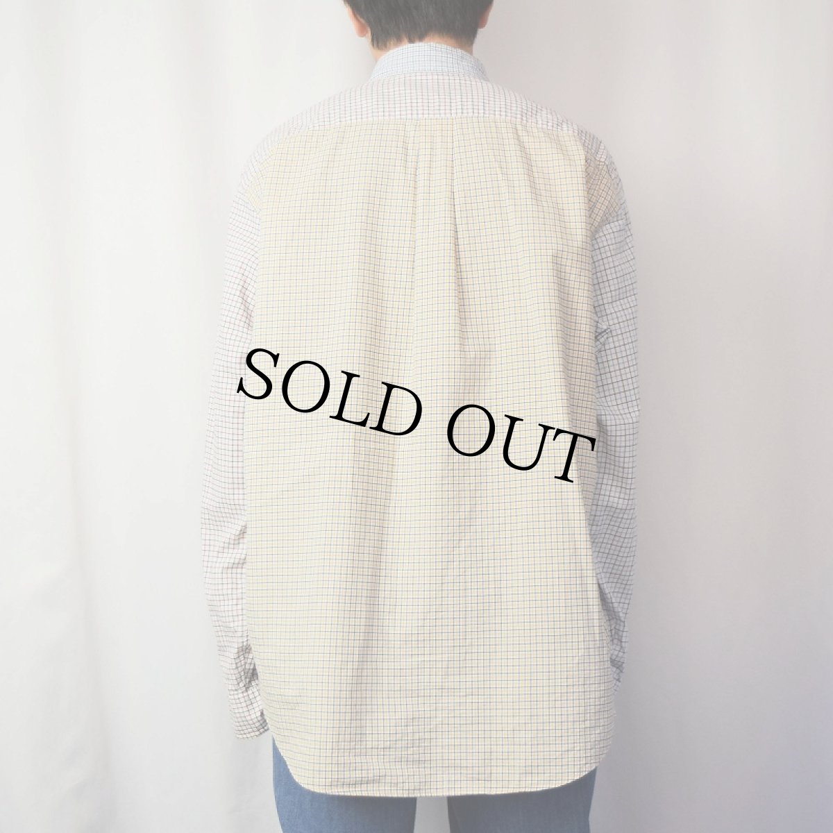 画像3: POLO Ralph Lauren "CLASSIC FIT" ロゴ刺繍 チェック柄 ボタンダウンシャツ XL (3)