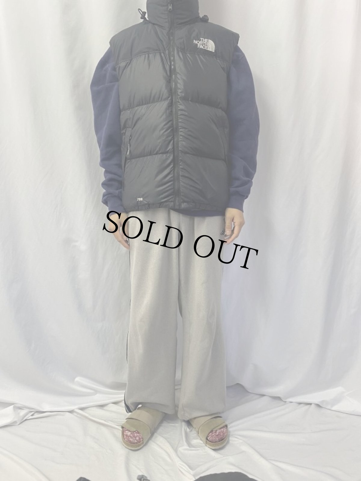 画像2: THE NORTH FACE NUPTSE ダウンベスト L (2)