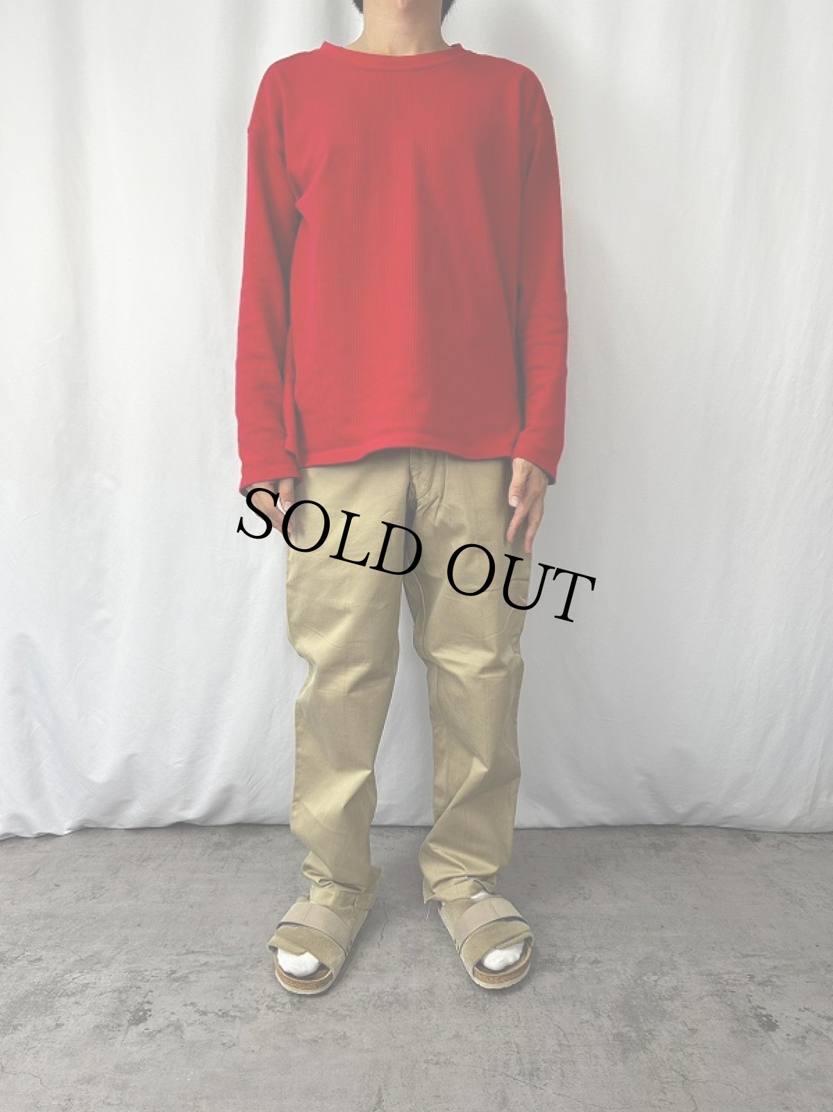 画像2: 50's U.S.ARMY チノトラウザーズ W30 (2)