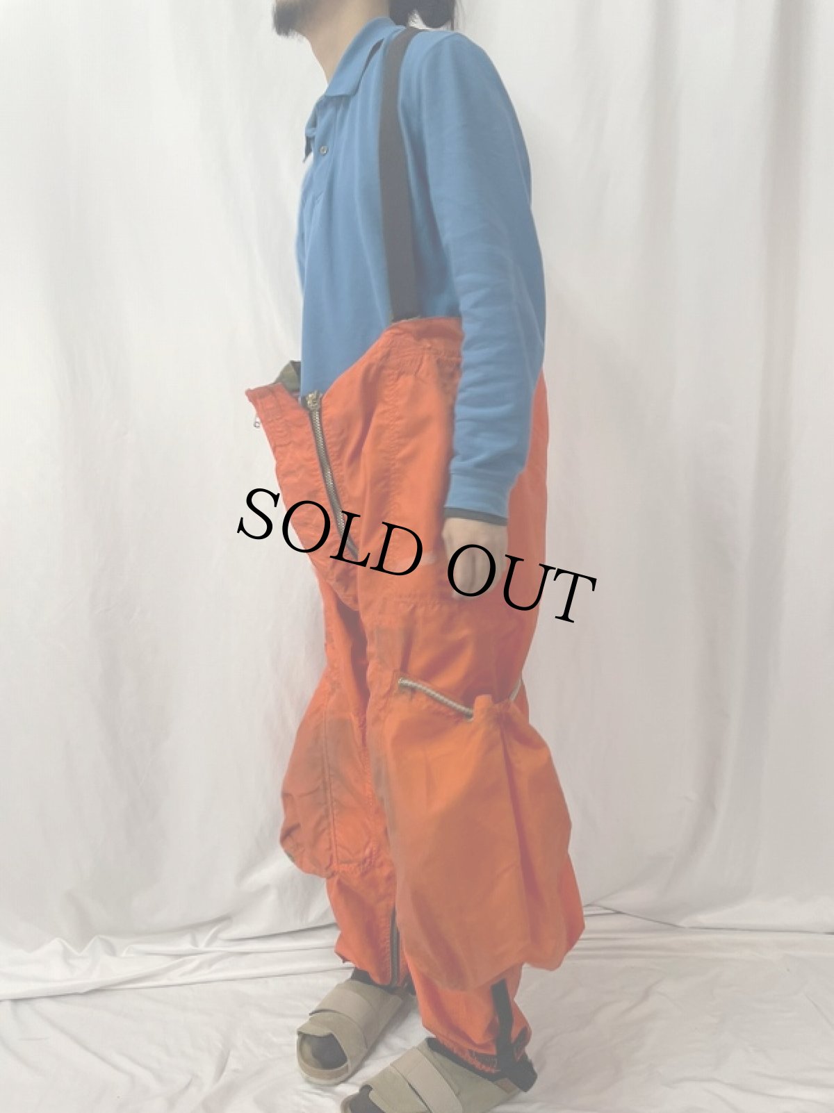 画像3: 90's Canadian Armed Forces Search and Rescue(CAFSAR) Para Rescue Wind proof Trousers MEDIUM (3)