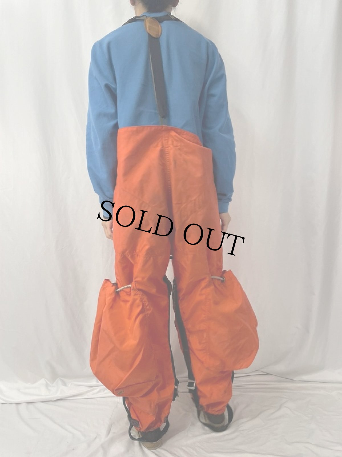 画像4: 90's Canadian Armed Forces Search and Rescue(CAFSAR) Para Rescue Wind proof Trousers MEDIUM (4)