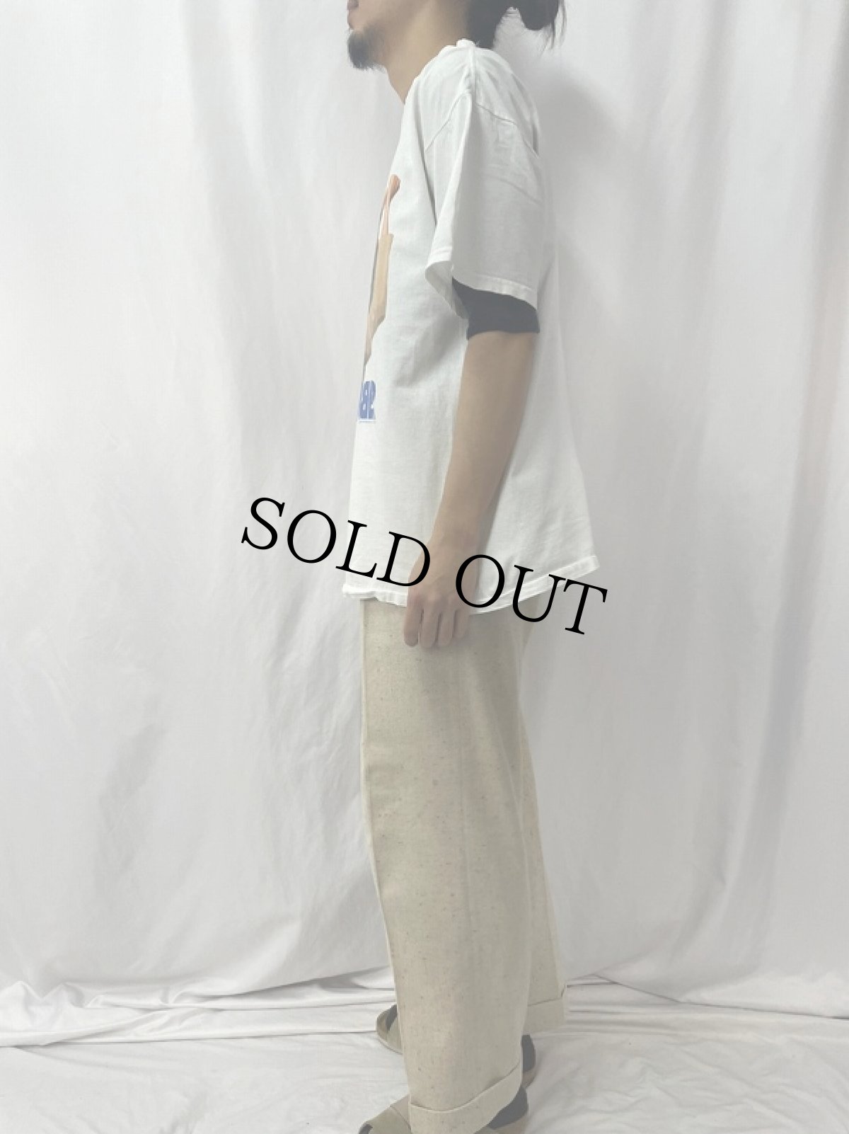 画像4: 90's DUMB AND DUMBER コメディ映画プリントTシャツ XL (4)