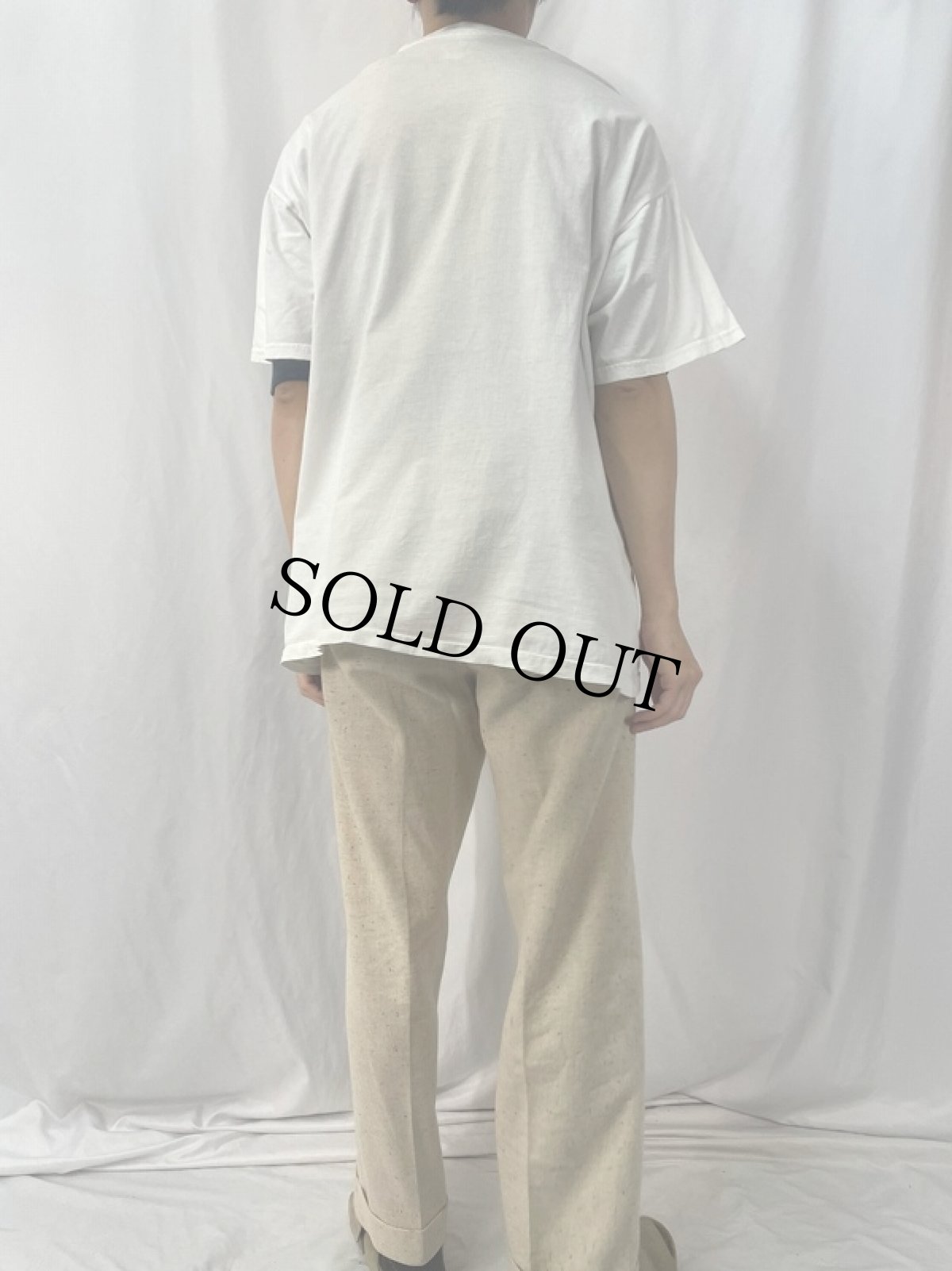 画像5: 90's DUMB AND DUMBER コメディ映画プリントTシャツ XL (5)