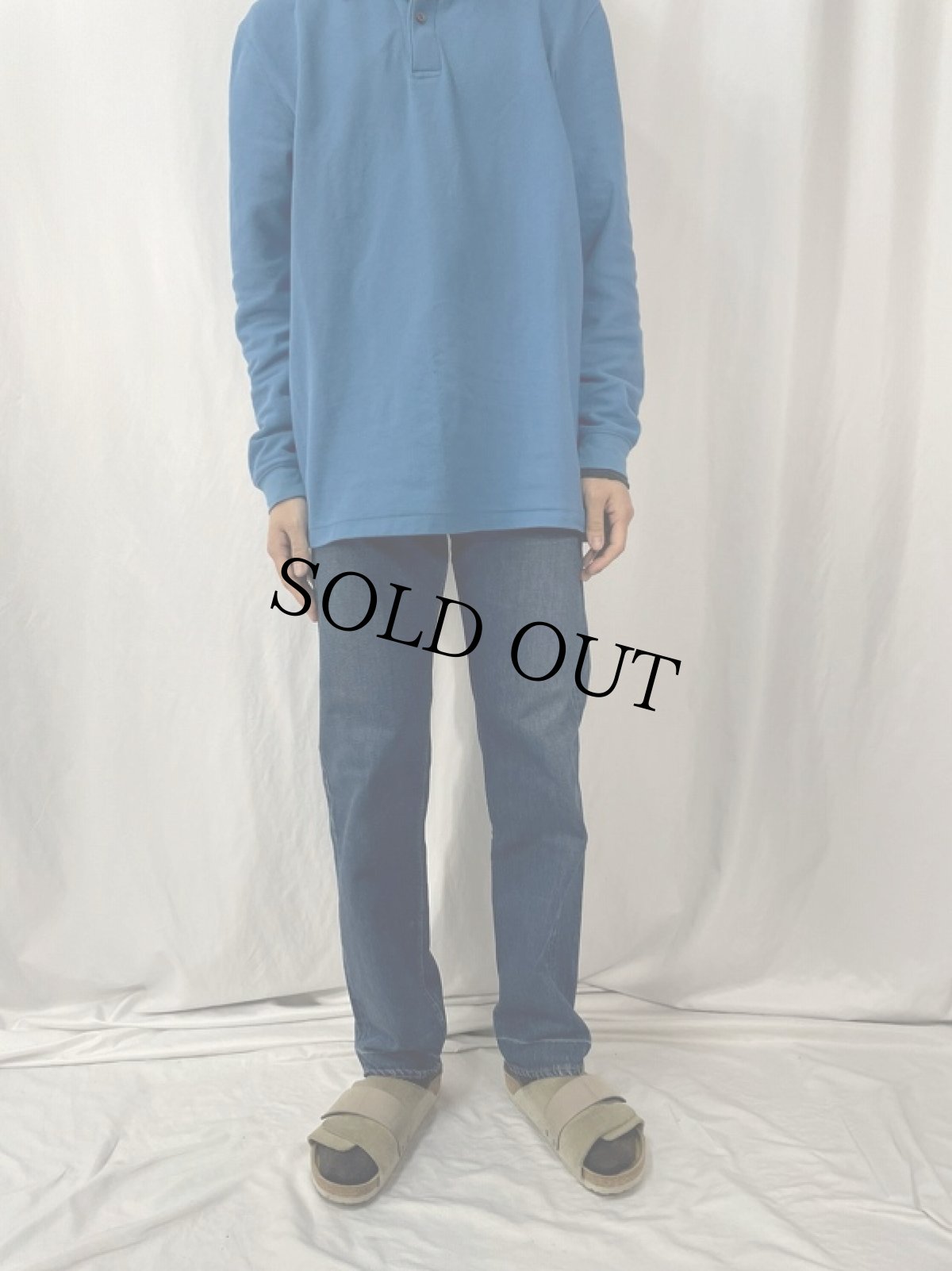 画像2: 60〜70's LEVI'S 501 BIGE デニムパンツ W29 (2)