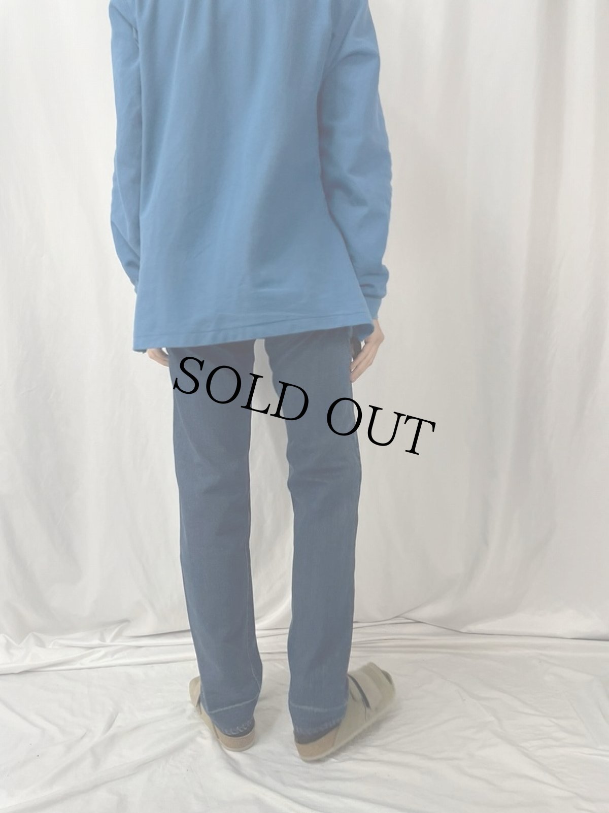 画像4: 60〜70's LEVI'S 501 BIGE デニムパンツ W29 (4)