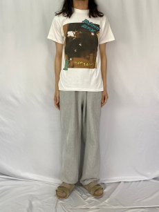 画像2: 90's SCHMITT STIX USA製 "John Fabriquer" プリントTシャツ M (2)