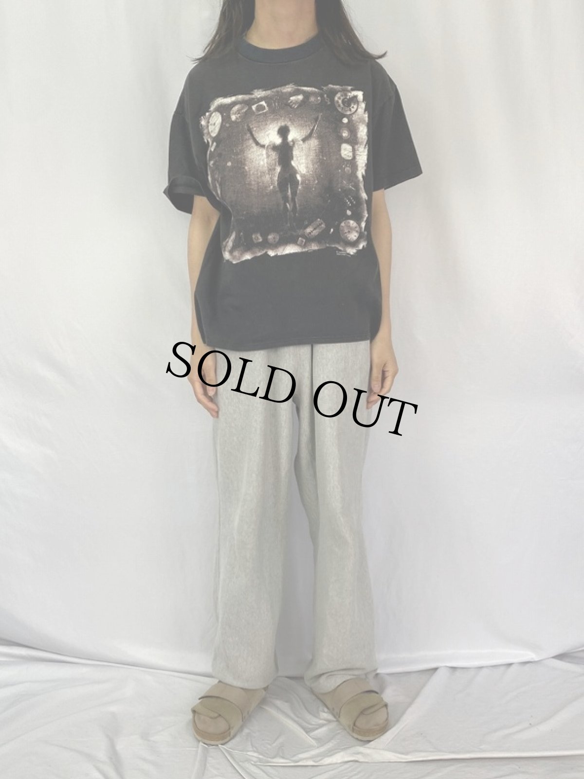 画像2: 90's MINISTRY USA製 "Psalm 69" インダストリアルメタルバンドTシャツ XL (2)