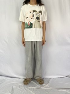 画像2: Wallace and Gromit キャラクタープリントTシャツ (2)