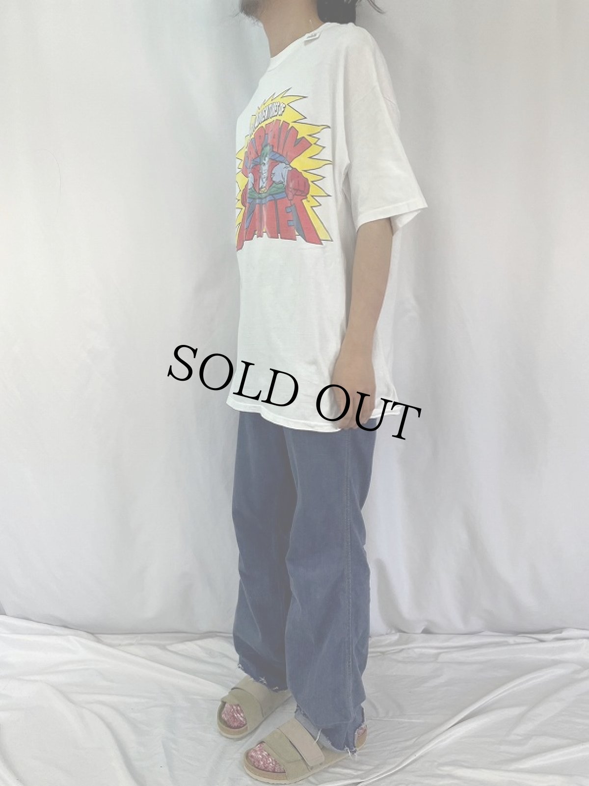 画像3: 90's CAPTAIN PLANET USA製 キャラクタープリントTシャツ XL (3)