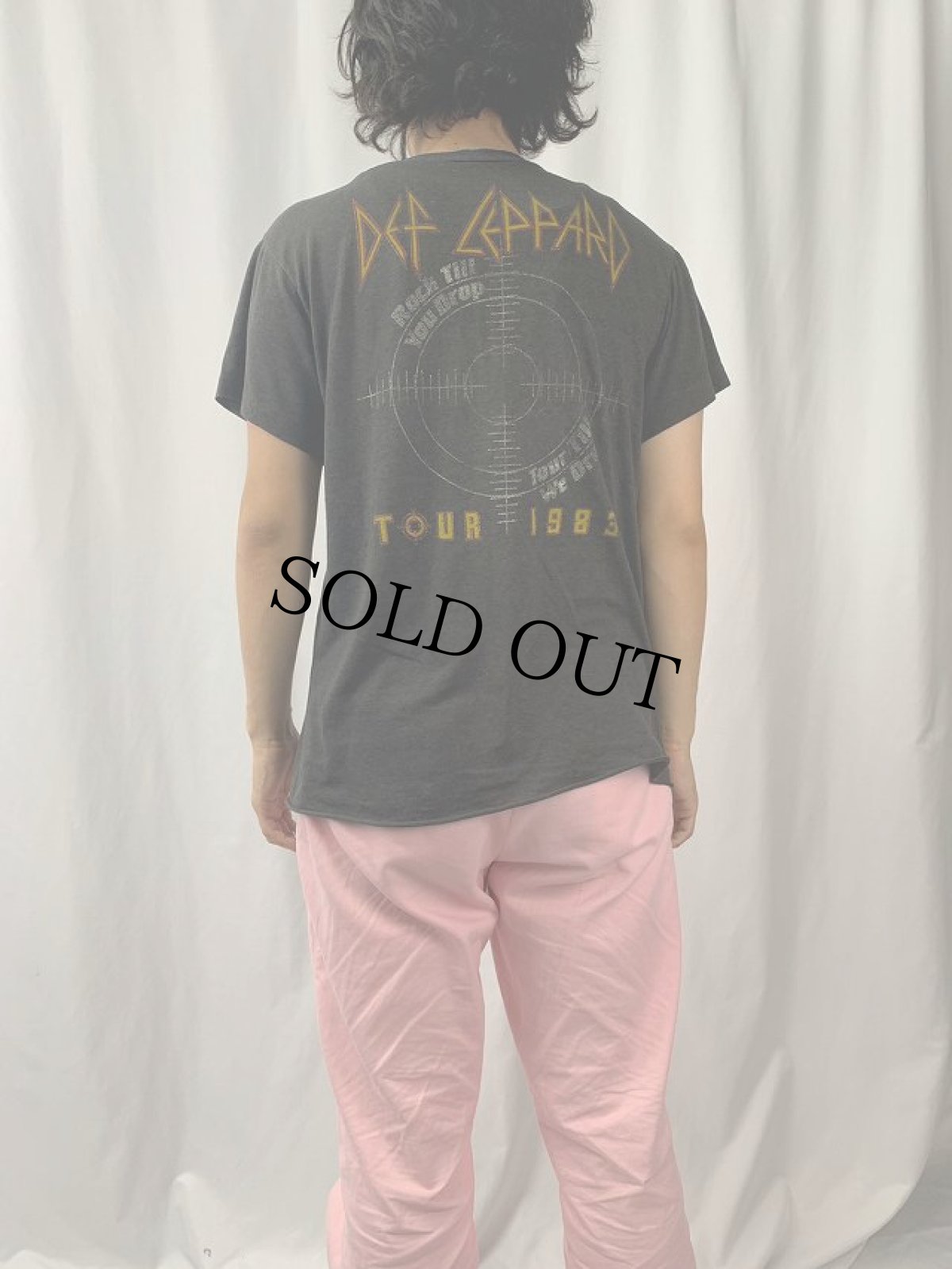 画像5: 80's DEF LEPPARD USA製 "PYROMANIA TOUR 1983" ロックバンドツアーTシャツ BLACK L (5)