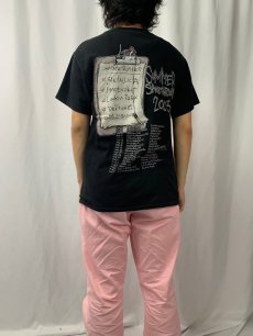 画像5: 2000's METALLICA  "Summer Sanitarium Tour" ヘヴィメタルバンドツアーTシャツ BLACK L (5)