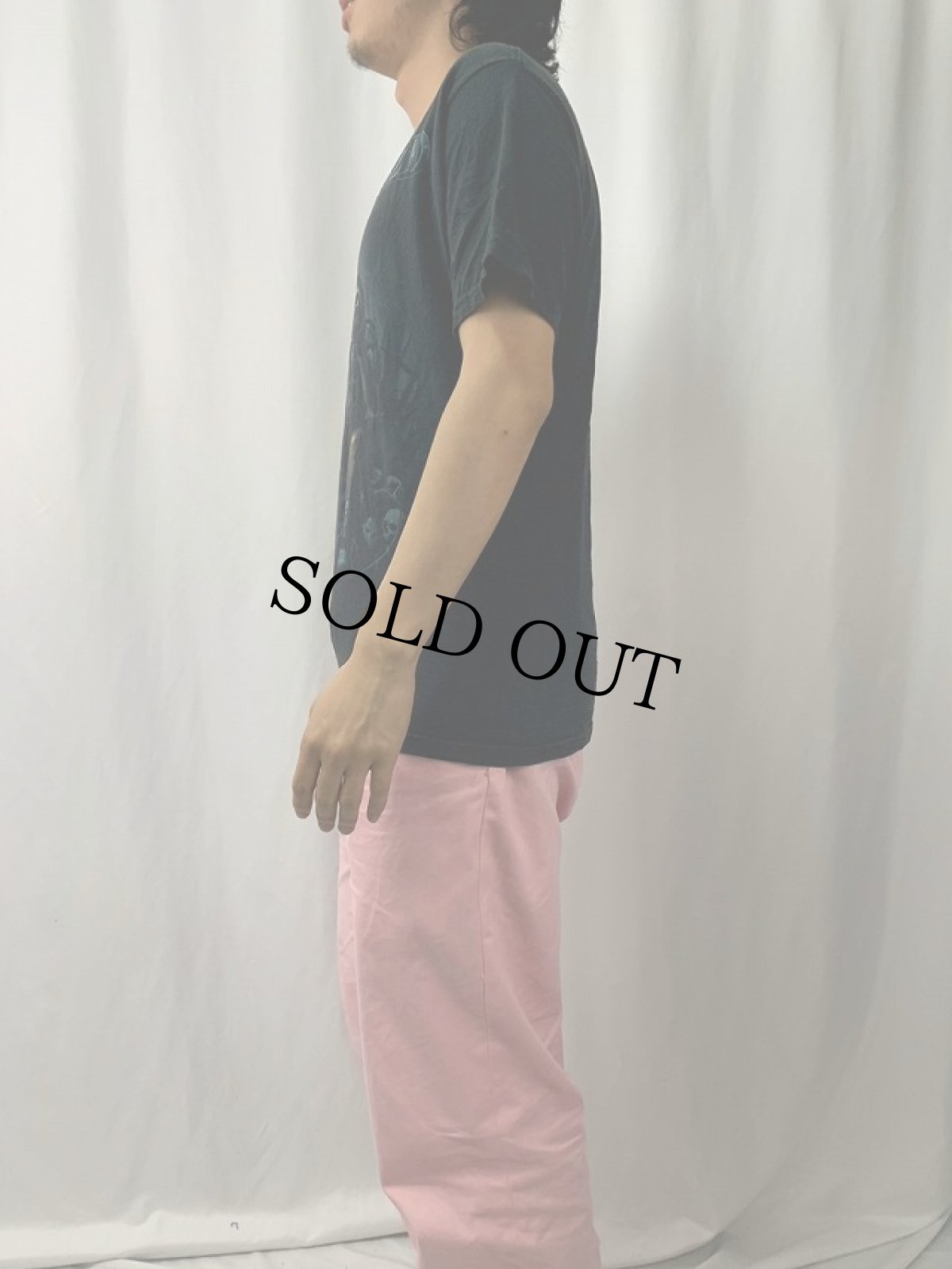 画像3: 2000's DISTURBED ヘヴィメタルバンドTシャツ BLACK (3)