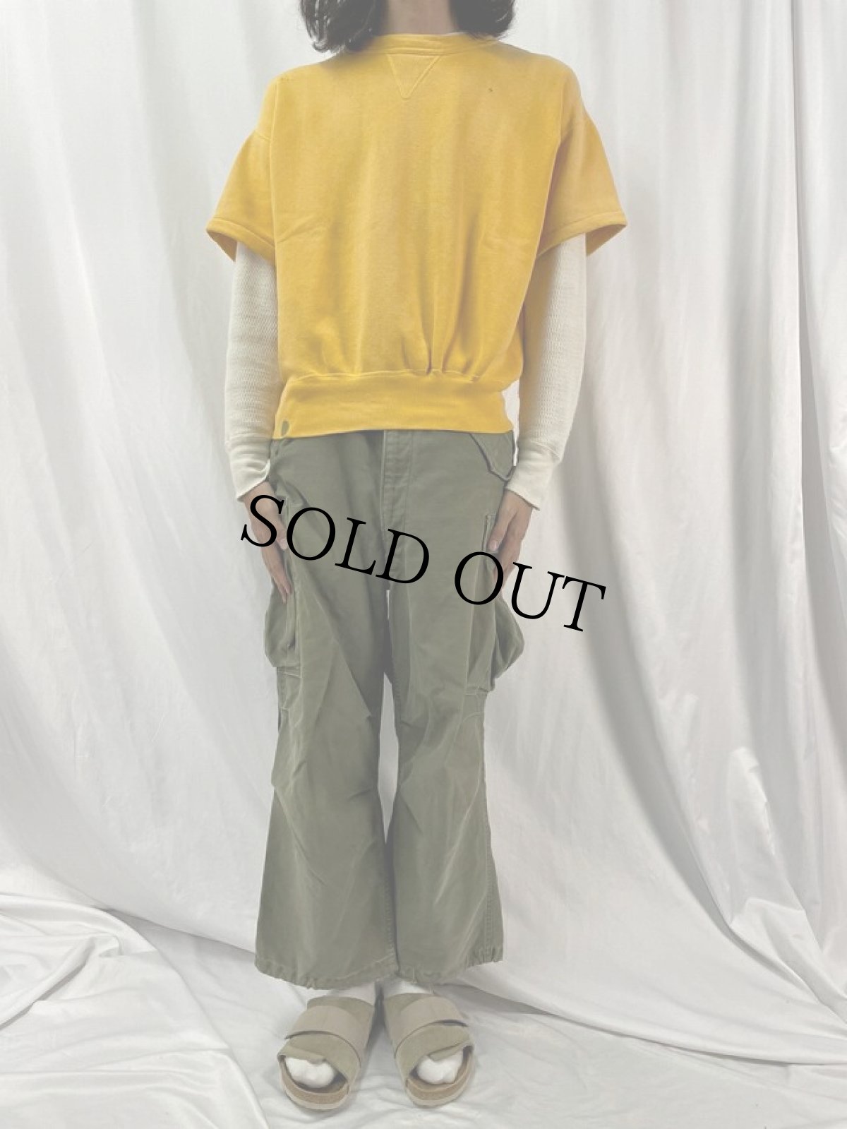 画像2: 50's U.S.ARMY M-51 フィールドパンツ REGULAR-SMALL (2)