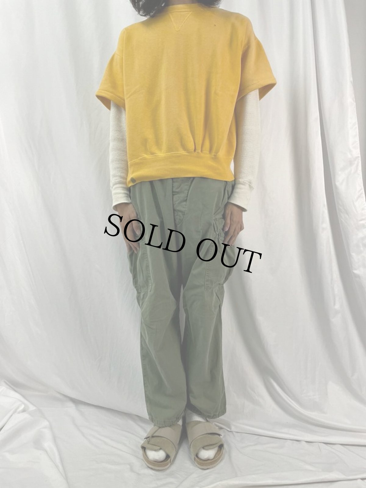 画像2: 60's U.S.ARMY コットンポプリン ジャングルファティーグパンツ 3rd (2)