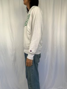 画像3: Champion REVERSE WEAVE "UNIVERSITY OF NORTH TEXAS" インサイドアウトデザイン プリントスウェット M (3)