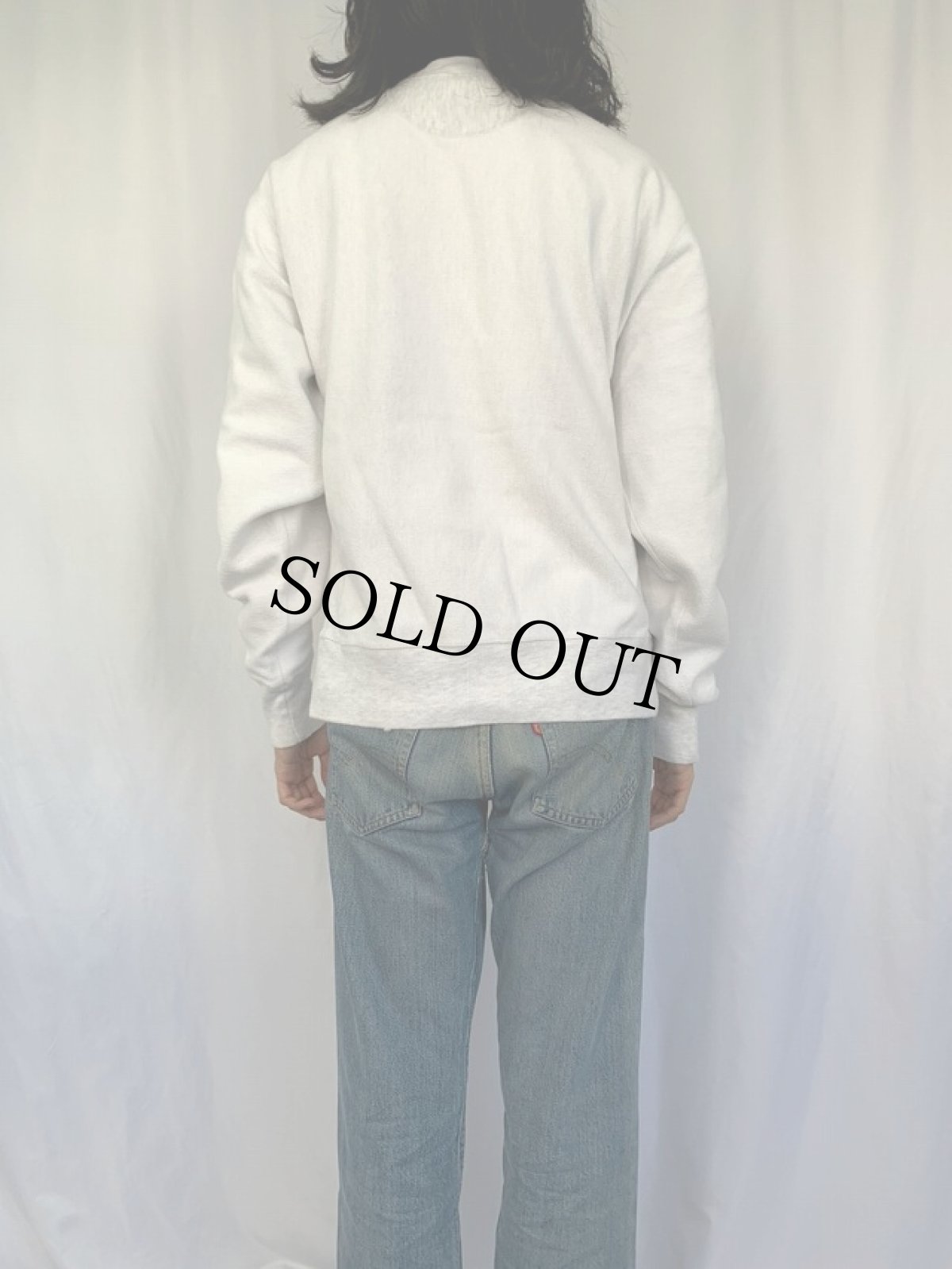 画像4: Champion REVERSE WEAVE "ARKANSAS" インサイドアウトデザイン プリントスウェット L (4)