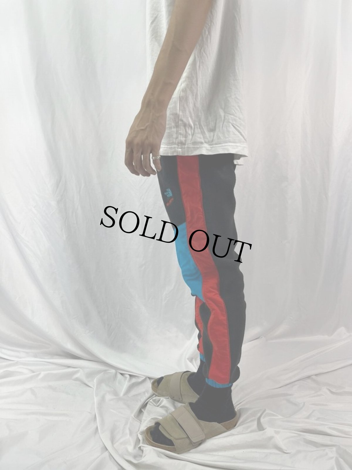 画像3: THE NORTH FACE EXTREME ナイロン切り替え フリースパンツ W20-37 (3)