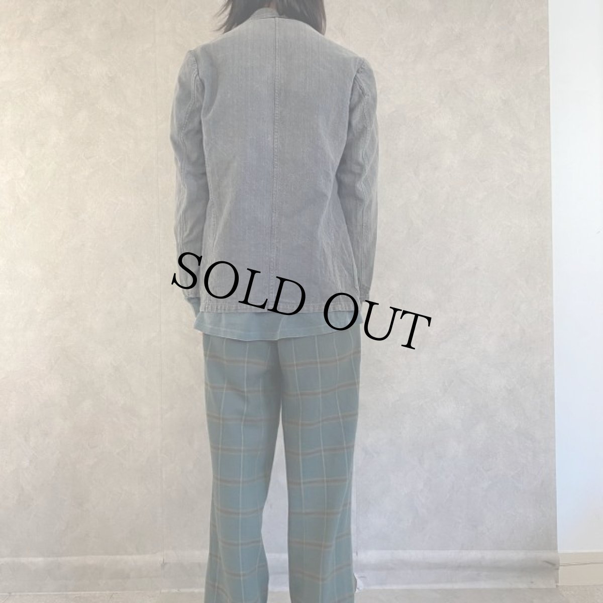 画像4: 50〜60's Le Cres Souple フレンチワークジャケット (4)