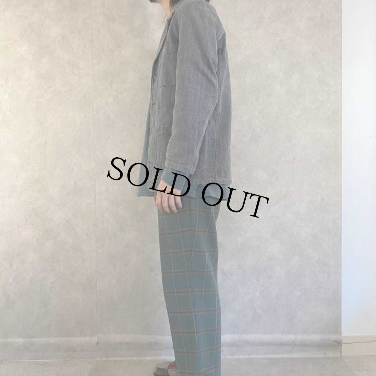 画像3: 50〜60's Le Cres Souple フレンチワークジャケット (3)