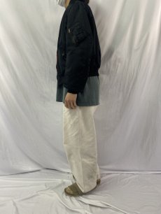 画像3: 90's〜 ALPHA INDUSTRIES,INC. 民間用 MA-1 フライトジャケット LARGE (3)