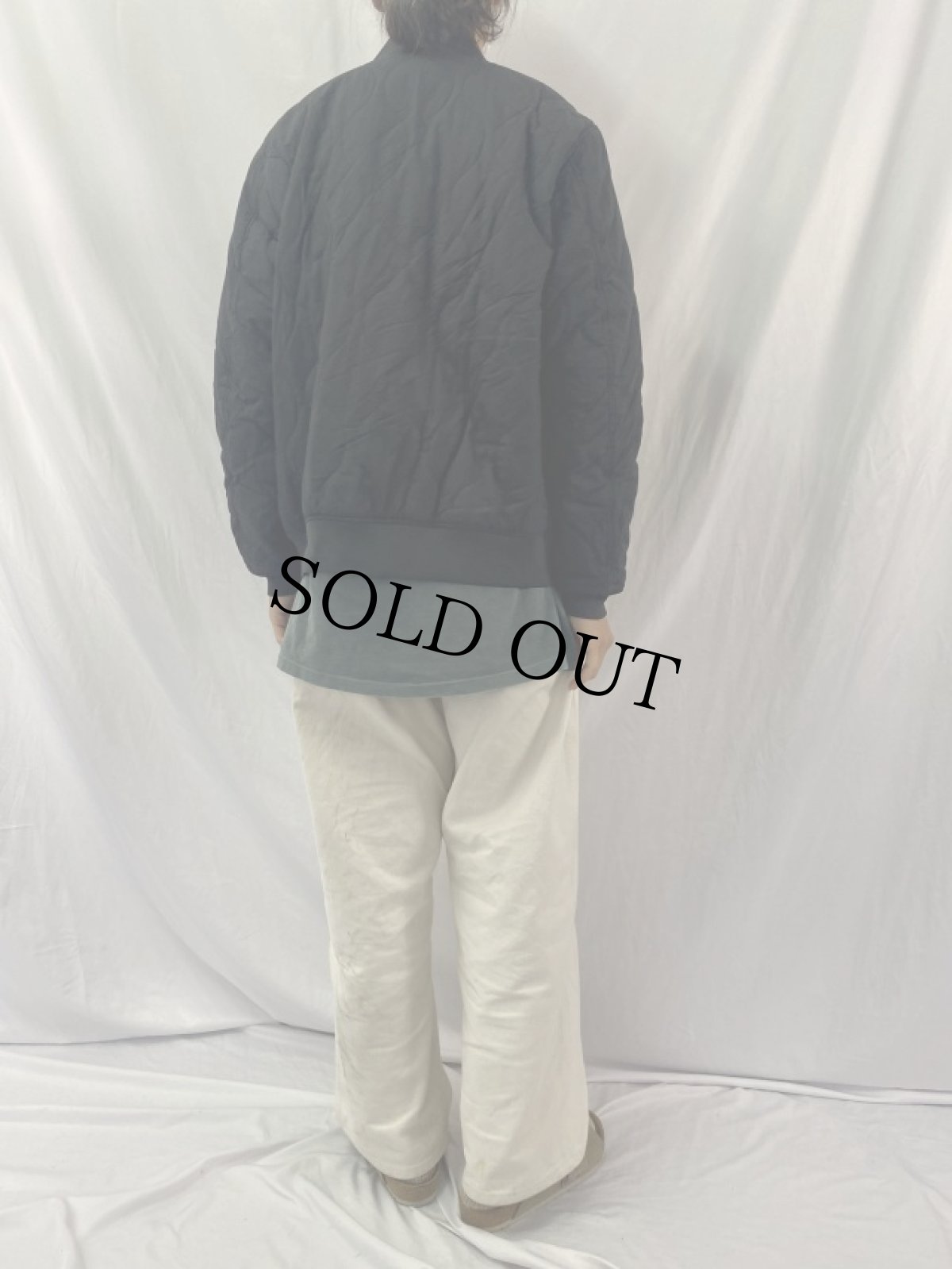 画像4: Levi's × Thermore 中綿入り キルティングジャケット L (4)