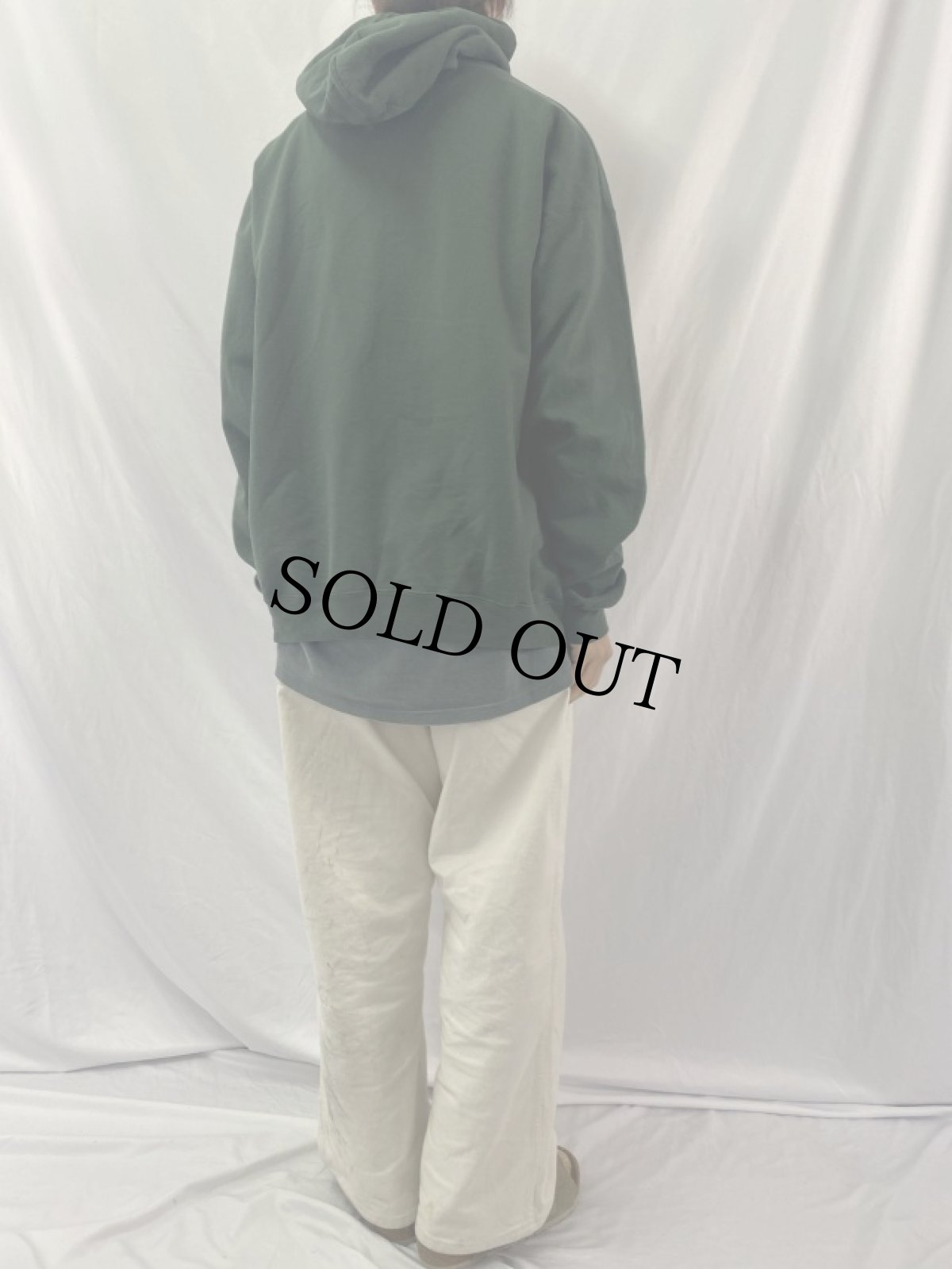 画像4: Champion "WAYNE STATE UNIVERSITY" スウェットフーディー XXL (4)