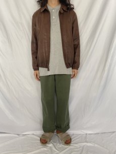 画像2: POLO Ralph Lauren レザージャケット L (2)