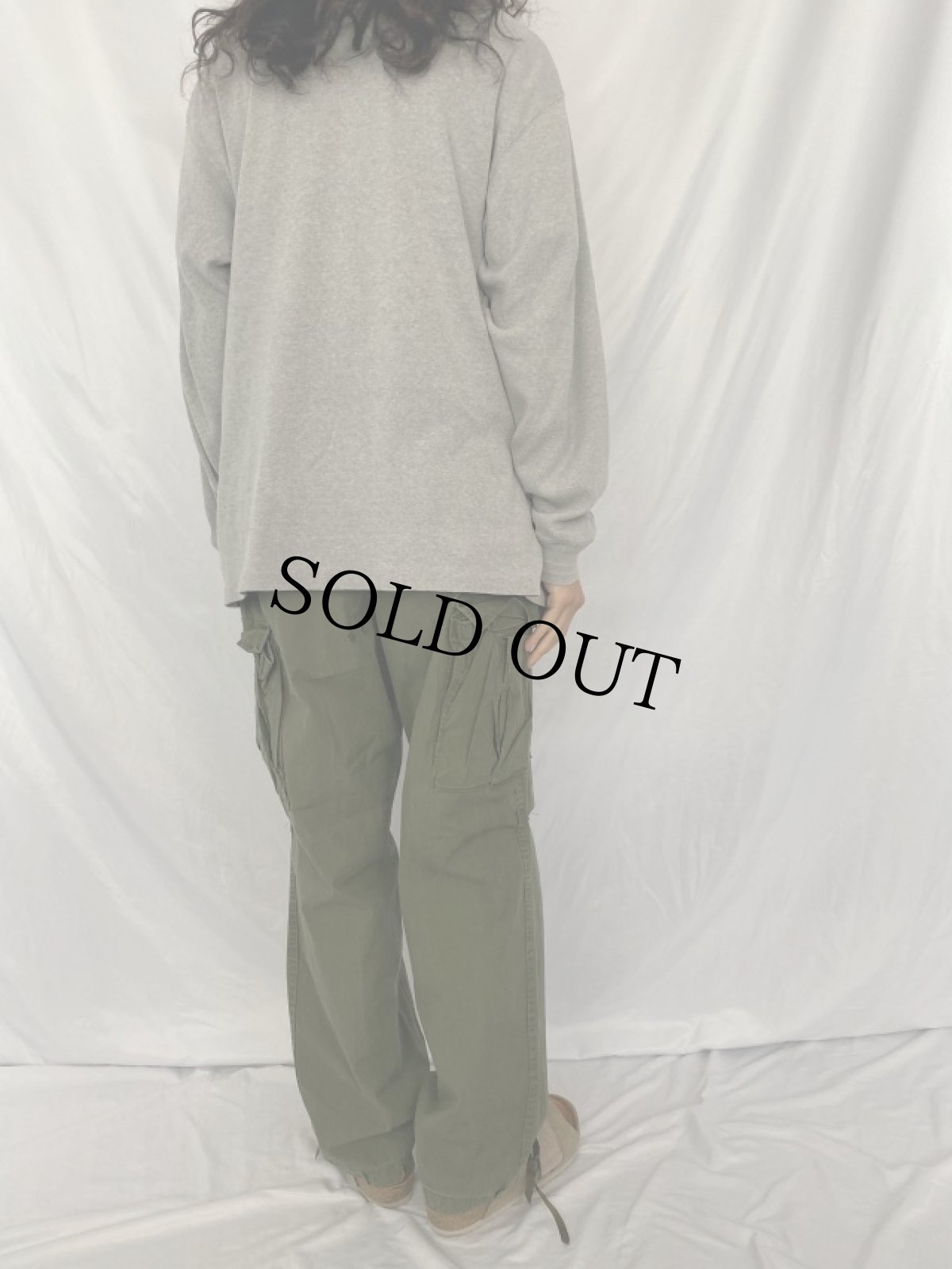 画像4: 70's 民間品 SWI社製 コットンポプリン ジャングルファティーグパンツ MEDIUM-REGULAR (4)