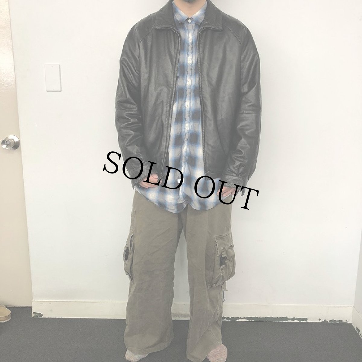 画像2: WILSONS LEATHER ライナー付き レザージャケット M (2)