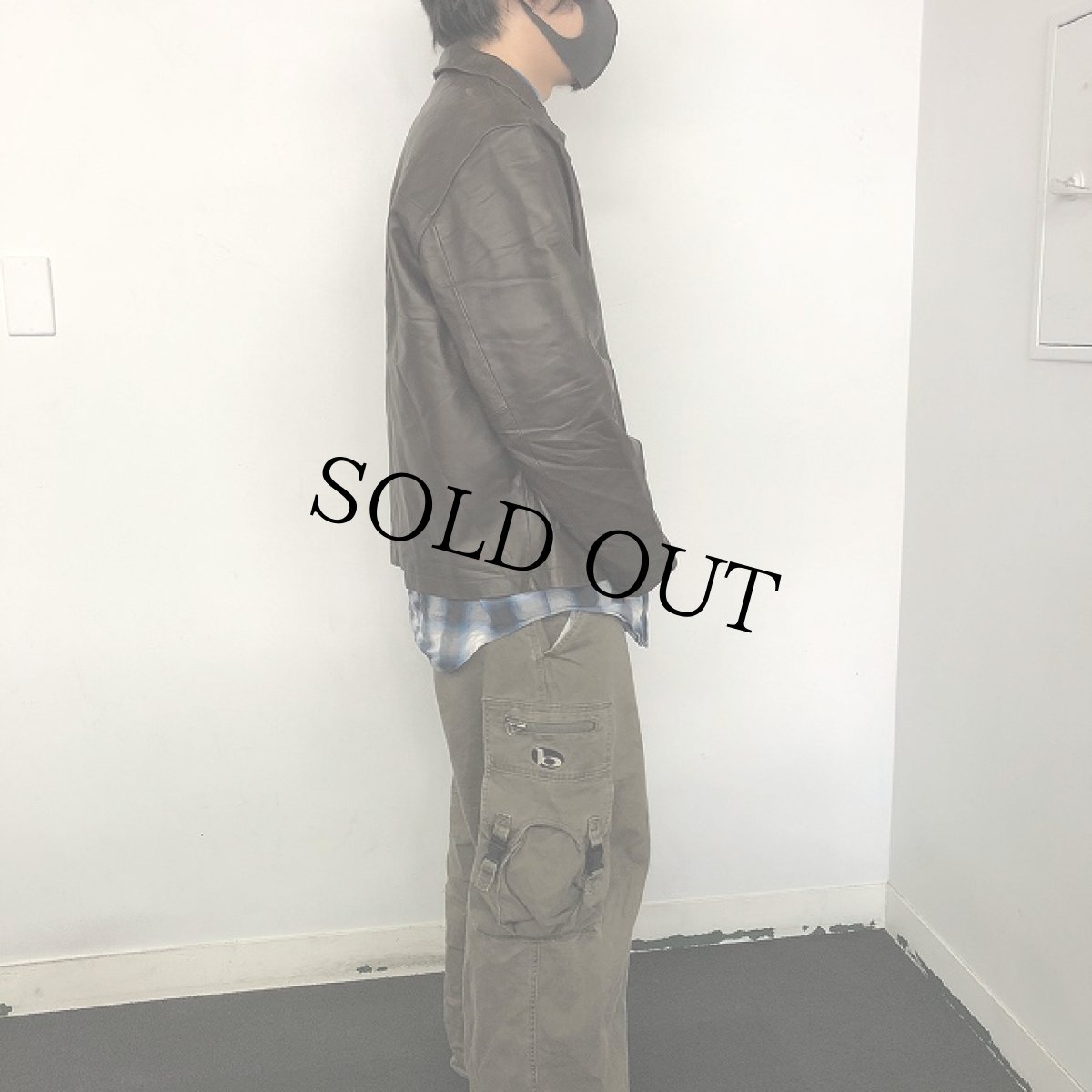 画像3: Eddie Bauer レザージャケット ブラウン L (3)