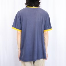 画像3: "Fucker" Fワード 企業ロゴパロディープリントリンガーTシャツ XL (3)