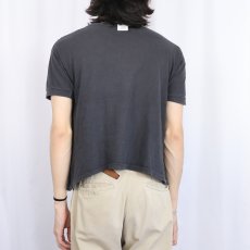 画像4: 70〜80's "FUCK OFF" パキ綿 Fワード ギミックプリントTシャツ BLACK L (4)