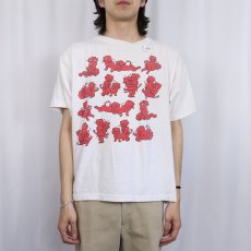 画像2: 80's デビル 四十八手 エロプリントTシャツ XL (2)