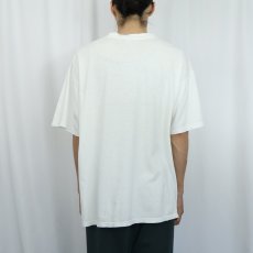 画像3: 90's Largery Literary USA製 "Sigmund Freud" 偉人イラストプリントTシャツ XL (3)