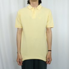 画像2: 90's FRED PERRY ENGLAND製 ロゴ刺繍 鹿の子ポロシャツ SIZE42 (2)