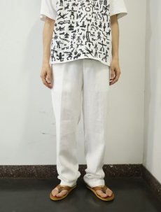 画像2: LAUREN RALPH LAUREN リネンスラックス W35 タグ付き (2)