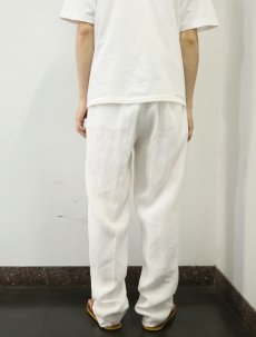 画像3: LAUREN RALPH LAUREN リネンスラックス W35 タグ付き (3)